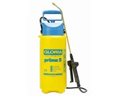 Gloria Haus und Garten GLORIA Prima 5, Rankinis sodo purkštuvas, 7 l, 5 l, Mėlyna, Geltona, Plastikas, Žalvaris
