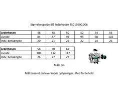 GMBH &amp; CO Tikros odinės kelnės, mėlynos