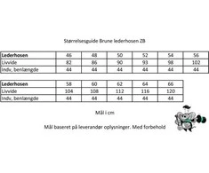 GMBH &amp; CO Natūralios odinės kelnės, rudos spalvos