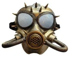 GMBH &amp; CO Steampunk dujokaukė
