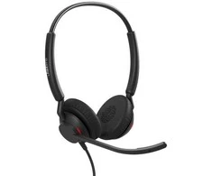 Jabra Engage 40 MS Stereo Inline Link Laidinės ausinės, USB-C/USB-A, Juoda