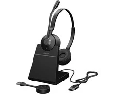 Ausinės JABRA ENGAGE 55 SE UC STEREO - LINK400A STOVAS