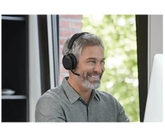 Gn Audio Jabra Evolve2 75 on-ear ausinės aktyvus triukšmo slopinimas Bluetooth USB-A, juodas