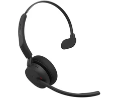 Gn Audio Jabra Evolve3 45 MS - USB-C with Dongle - Mono (Charging Stovas), Belaidės, Office/Call center, 20 - 20000 Hz, 102 g, Ausinės, Juodas