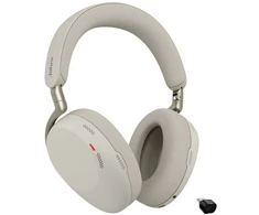 Jabra Evolve3 85 MS Bluetooth Stereo Ausinės, Belaidės Aktive Triukšmo slopinimas, 6 Mikrofone, MS Teams zertifiziert, Inkl. USB-C Bluetooth Adapteris