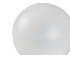 Gn Belysning Plastikinė kupolinė lempos gaubtas Opal Ø150 mm -