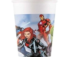 Globos Europe Bv GoDan Avengers Marvel Popieriniai puodeliai 200ml 8vnt