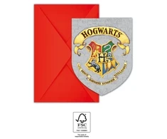 GoDan Invitations Hario Poterio Hogvartso namai 6 vnt.