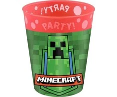 Globos Europe Bv Minecraft plastikinis puodelis, 250 ml.