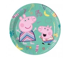 Globos Europe Bv PAP lėkštutės 20cm A8 Peppa Pig 93488 34883