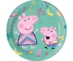 Globos Europe Bv PAP lėkštutės 20cm A8 Peppa Pig 93488 34883
