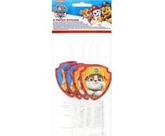 GoDan Popieriniai vamzdeliai su Paw Patrol medalionu 4vnt