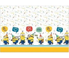 Globos Europe Bv GoDan Plastikinė staltiesė Minionai 2 120x180cm