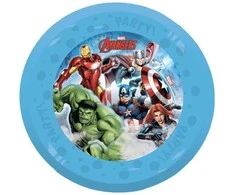 Globos Europe Bv PLATE PLAST 210 MARVEL GO OP4PCS 96273