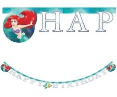 Globos Europe Bv GoDan Reklaminis skydelis Su gimtadieniu Ariel Disney