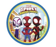 GoDan Spidey ir jo nuostabios popierinės lėkštės... 23 cm