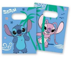 GoDan „Stitch &amp; Angel Disney“ 4 vnt. popierinių maišelių