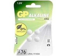 Gold Peak Industries GP Ultra Plus šarminės baterijos A76/LR44, 1,5 V (4 vnt. pakuotė)