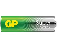 GP Baterija (AA) Alkaline SUPER LR6/AA, (4 batteries / blister) 1.5V