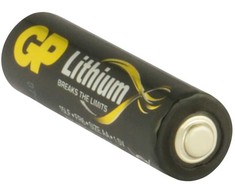 Gold Peak Industries GP Batteries ličio pirminės ličio AA baterijos – 4 vnt., vienkartinės baterijos, AA, šarminės, 1,5 V, 4 vnt., Premium