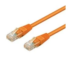 Goobay 0,5 m 2xRJ-45 laidas, 0,5 m, RJ-45, RJ-45, oranžinė
