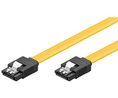 Goobay 0,50 m HDD SATA, 0,50 m, kištukas/kištukas, geltonas