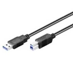 Kabelis USB Goobay USB-A - 0.5 m Juodas (95722)