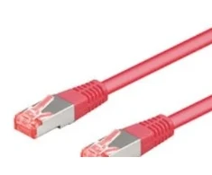 Goobay 1,5 m Cat6-150 SSTP, 1,5 m, Cat6, RJ-45, RJ-45, rožinė