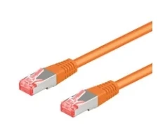 Goobay Kabelis LAN Patchcord CAT 6A S/FTP Oranžinis 1,5m