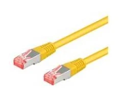 Goobay Kabelis LAN Patchcord CAT 6A S/FTP geltona 1,5 m