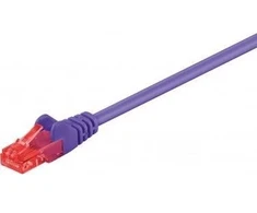 Goobay suapvalintas U/UTP tinklo kabelis Cat6. CCA. Violetinė. 2,0 m
