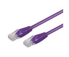 Goobay Suapvalintas suapvalintas U/UTP PatchCord Cat6. CCA. Violetinė. 2,0 m
