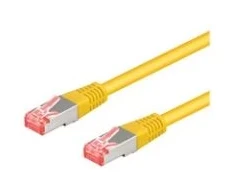 „Goobay Patchcord“ LAN kabelis CAT 6A S/FTP geltonas 2m