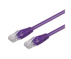 Goobay 95278, 3 m, Cat6, U/UTP (UTP), RJ-45, RJ-45, Violetinė