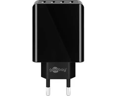 Goobay 44953, Vidaus, AC, 5 V, Juoda