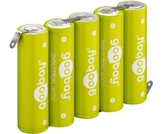 Goobay 55582, Įkraunama baterija, AA, nikelio-metalo hidridas (NiMH), 6 V, 5 vnt., 2100 mAh