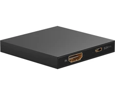 Goobay 58480, HDMI, 2x HDMI, 3840 x 2160 pikselių, 65 mm, 64,8 mm, 7,45 mm