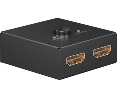 „Goobay“ rankinis HDMI jungiklis nuo 2 iki 1 (4K@30Hz)