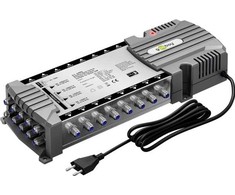 Kelioninis Goobay 64884, 9 įėjimai, 16 išėjimų, 950 - 2150 MHz, 47 - 862 MHz, 230 V, 0 - 50 °C