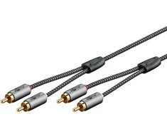 Goobay Gogobay Plus stereo kabelis, 5,0 m