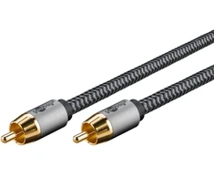 Goobay Gogobay Plus Mono-Cinchkabel, 10,0 m