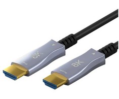 Kabelis HDMI-HDMI 30m (HDMI 2.1) optinis hibridinis 8K @ 60 Hz/ 4K @ 120 Hz Goobay