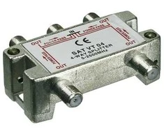 Goobay SAT signalo skaidiklis 1x F / 4x F 5-2500MHz (67003)
