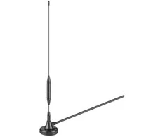 Tecline Goobay Passive DVB-T2 HD Zimmerantenne Juodas 1.5 m - 3 dB Antenne zum Empfang