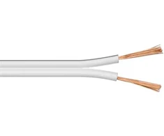Goobay 67741 Garsiakalbio kabelis 2 x 4 mm² Baltas 10 m