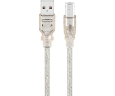 „Goobay“ USB-A – USB-B USB laidas, 1 m permatomas (JAB-340525)