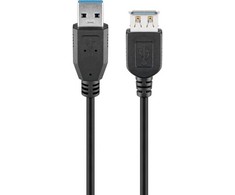 Kabelis USB Goobay 3.0 M Juodas