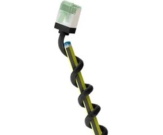 Goobay 74355, 3 m, Cat8.1, U/FTP (STP), RJ-45, RJ-45, juodas