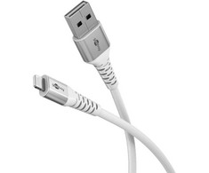 USB kabelis Goobay Lightning - USB-A 3 m, baltas (RB74513)