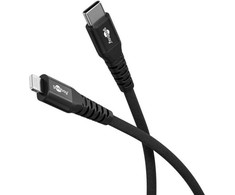 USB kabelis Goobay „Lightning“ - USB-C 2 m, juodas